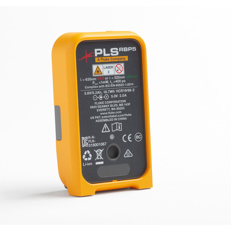 Pacific Laser Systems 5075484 PLS RBP5 SINGLE PK Li-ion battery for PLS line & dot lasers