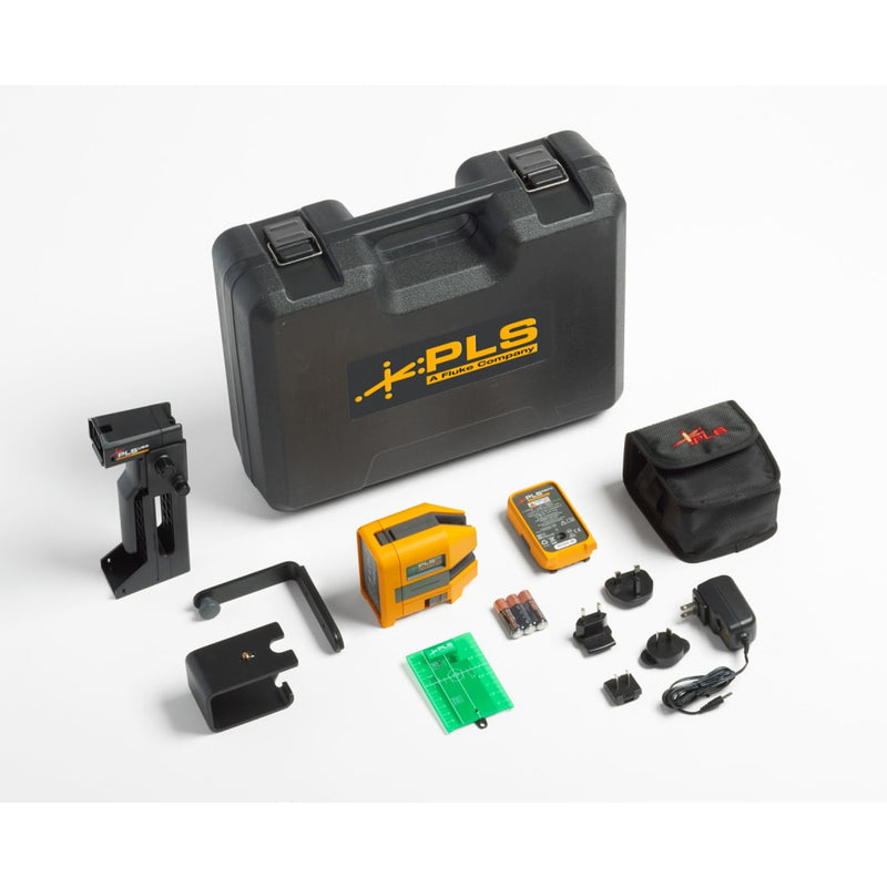 PLS 5116068 PLS 6G RBP Kit, Cross Line and Point Green Laser Kit w/ Rechargeable Battery